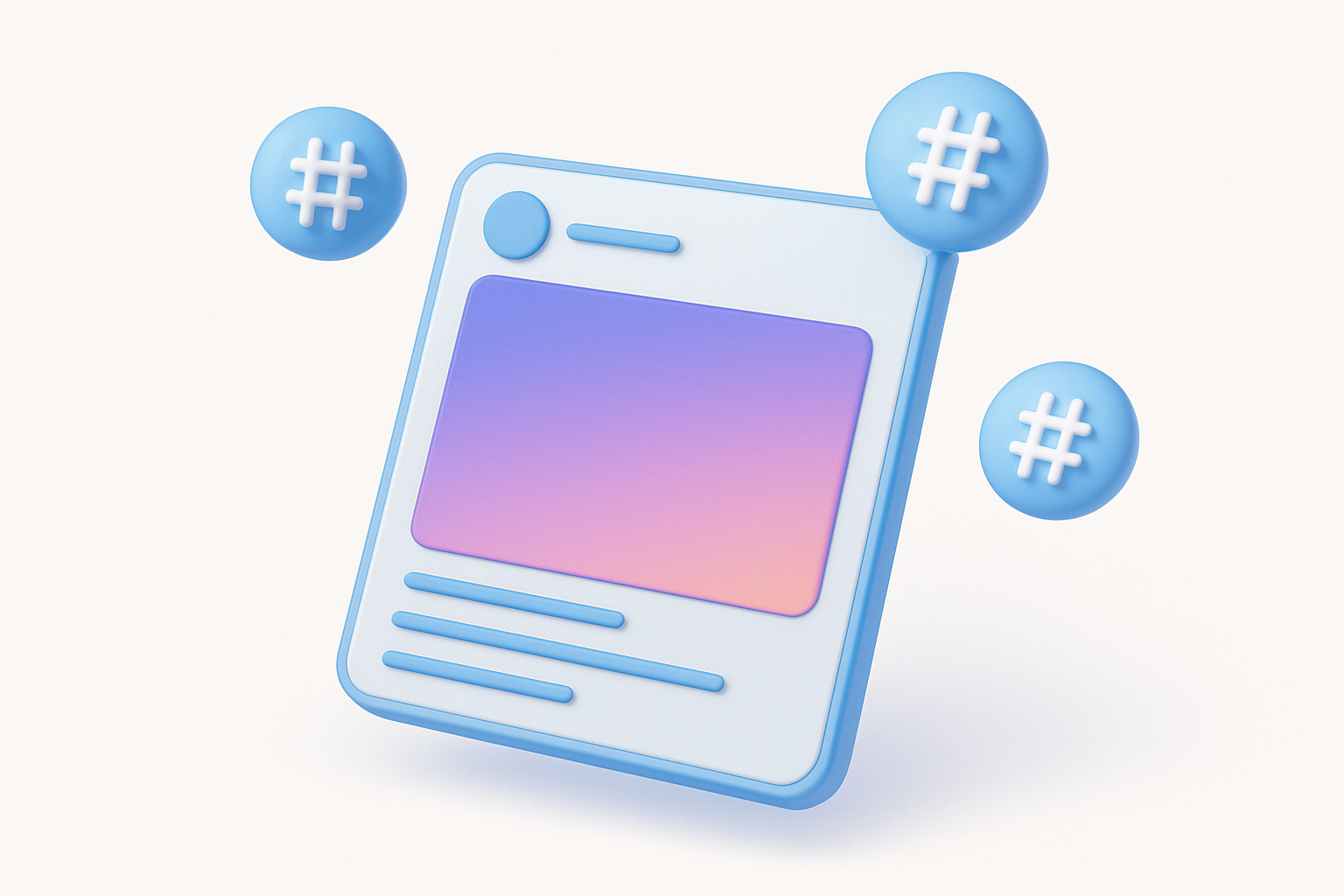 Instagram Caption Generator illustration