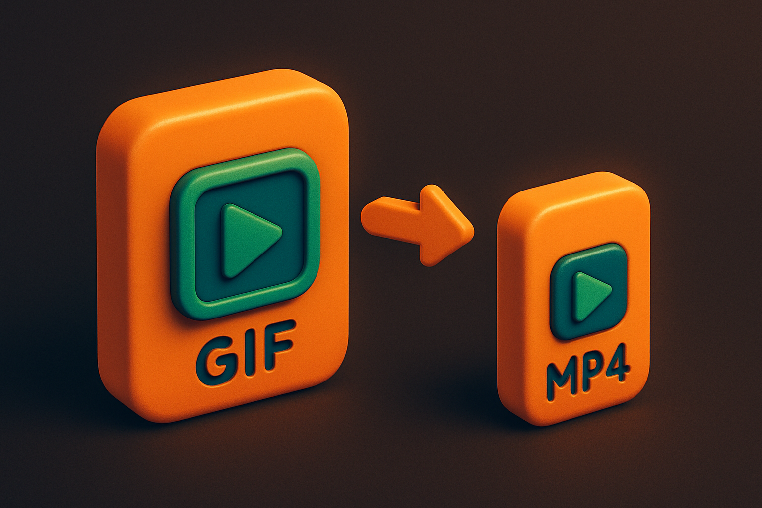 GIF to MP4 Converter illustration